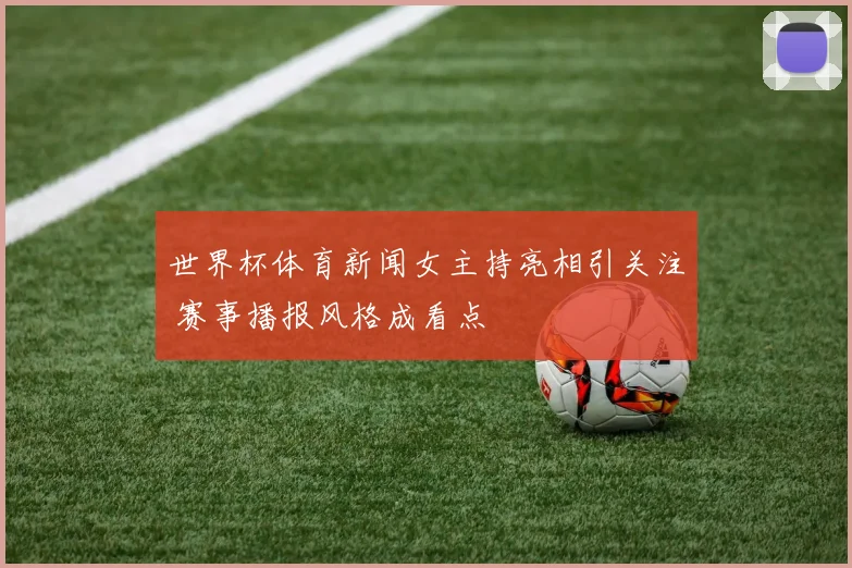 世界杯体育新闻女主持亮相引关注 赛事播报风格成看点