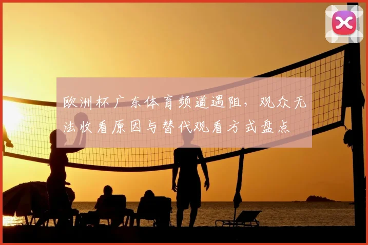 欧洲杯广东体育频道遇阻,观众无法收看原因与替代观看方式盘点